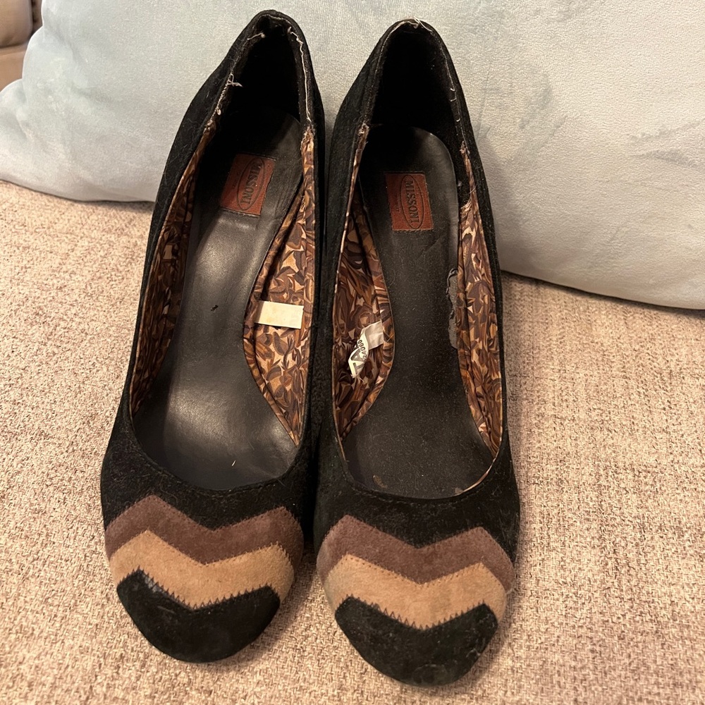 Missoni for Target heeled shoes
